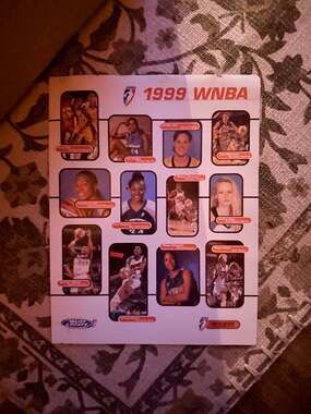 1999 WNBA Bud Light Limited Edition Promotional Poster 81/2x 11”